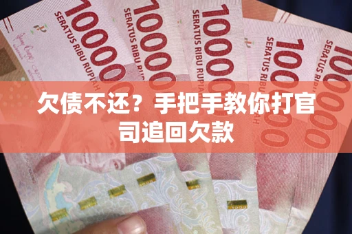 武汉欠债不还？手把手教你打官司追回欠款