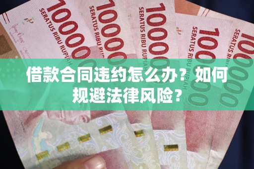 武汉借款合同违约怎么办？如何规避法律风险？